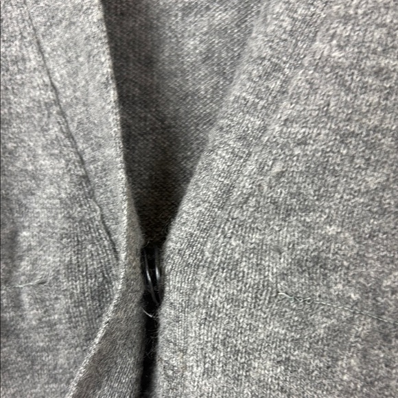 Vince Grey Cashmere Cardigan Sweater Open Front Knit Size Small - Picture 5 of 9